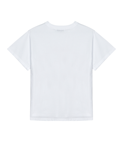 NICK&NICOLE(ニックアンドニコール)の「BIG BUTTERFLY SLEEVE TOP_WHITE BLACK(Tシャツ/カットソー・レディース・その他・FREE)」の6枚目の写真