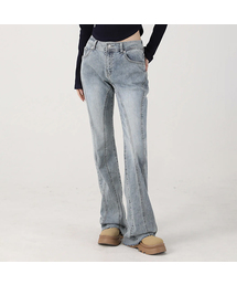 AVANDRESS（アバンドレス ）の「Thin Bootscut Pants WASHING LIGHT BLUE（デニムパンツ）」