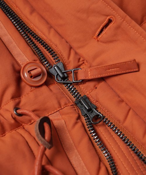 FRIZMWORKS(フリズムワークス)の「KARAKORAM DOWN PARKA 005 _ ORANGE(ダウンジャケット/コート・レディース・その他・SMALL/MEDIUM/LARGE/X-LARGE)」の8枚目の写真