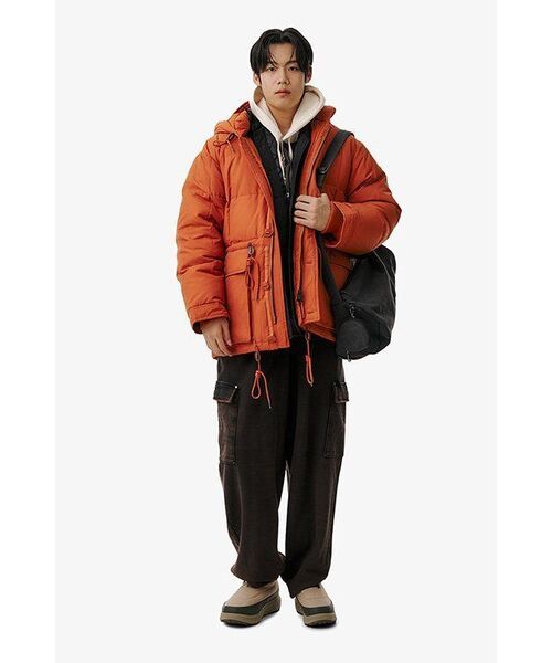 FRIZMWORKS(フリズムワークス)の「KARAKORAM DOWN PARKA 005 _ ORANGE(ダウンジャケット/コート・レディース・その他・SMALL/MEDIUM/LARGE/X-LARGE)」の9枚目の写真