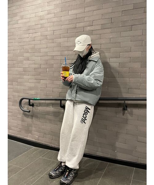 MUSINSA STANDARD WOMAN（ムシンサスタンダードウーマン）の「ウィメンズオーバーサイズポラフリースフードパーカースウェットシャツ[ライトグレー]（パーカー・レディース・その他・LARGE/X-SMALL/SMALL/MEDIUM）」の3枚目の写真