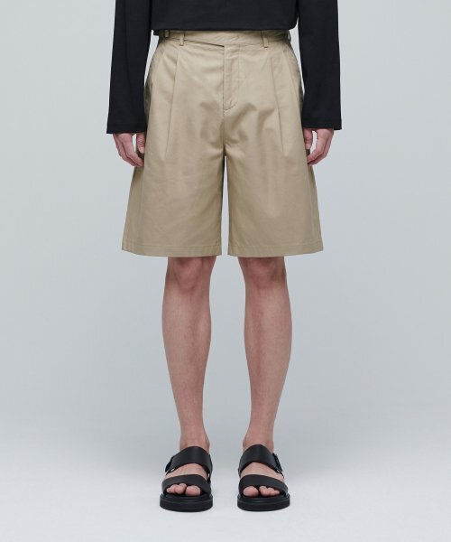 MUSINSA STANDARD（ムシンサスタンダード）の「コットングルカショーツ[ベージュ]（その他パンツ・メンズ・その他・27/28/29/36/34/32/30/31/33/38）」の2枚目の写真