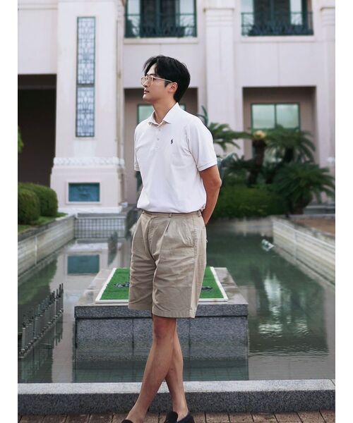 MUSINSA STANDARD（ムシンサスタンダード）の「コットングルカショーツ[ベージュ]（その他パンツ・メンズ・その他・27/28/29/36/34/32/30/31/33/38）」の13枚目の写真