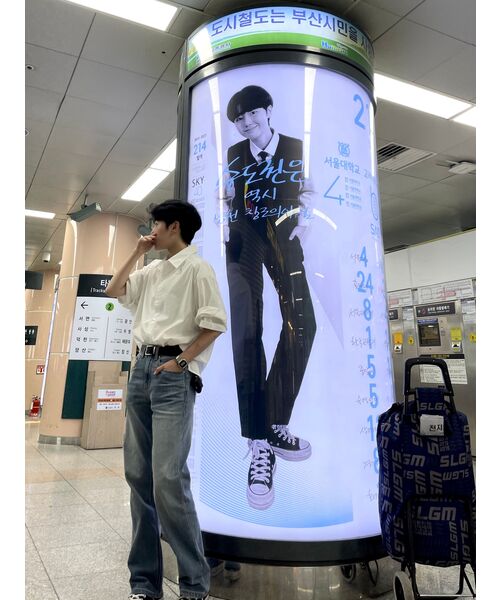 MUSINSA STANDARD（ムシンサスタンダード）の「[クールタンダード] ストレートデニムパンツ [ライトインディゴ]（デニムパンツ・メンズ・その他・40/31/33/26/27/28/29/38/42/36/34/32/30）」の5枚目の写真