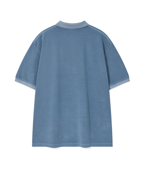 Wacky WiLLy(ワッキーウィリー)の「ピグメントダイカラーTシャツブルー(ポロシャツ・レディース・その他・MEDIUM/LARGE/X-LARGE/SMALL)」の3枚目の写真