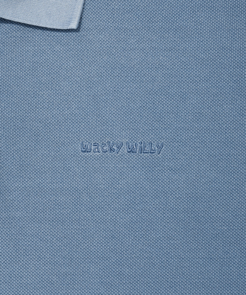 Wacky WiLLy(ワッキーウィリー)の「ピグメントダイカラーTシャツブルー(ポロシャツ・レディース・その他・MEDIUM/LARGE/X-LARGE/SMALL)」の5枚目の写真
