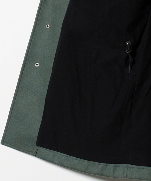 UNITED ARROWS（ユナイテッドアローズ）の「ウーステッドメルトン ミリタリーコート（ミリタリージャケット・メンズ・ネイビー/ダークグリーン・XL/L/M/S）」の22枚目の写真