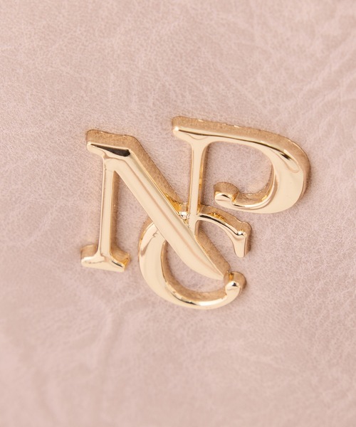 one after another NICE CLAUP（ワンアフターアナザーナイスクラップ）の「ハートミラー付きスクエアボストンバッグ（ボストンバッグ・レディース・ブラウン/ピンクベージュ/アイボリー/チャコールグレー・FREE）」の12枚目の写真