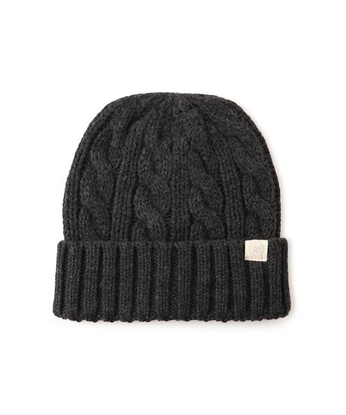ROPE' PICNIC(ロペピクニック)の「ケーブルニットワッチ/リンクコーデ(ニットキャップ/ビーニー・レディース・スミクロ/キナリ/ピンク・FREE)」の11枚目の写真