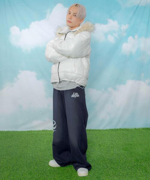 LTR DEPTH（レイターデプス）の「LTR DEPTH/ハートモチーフスウェットパンツ（スウェットパンツ・メンズ・アイボリー/ネイビー・MEDIUM/LARGE）」の12枚目の写真