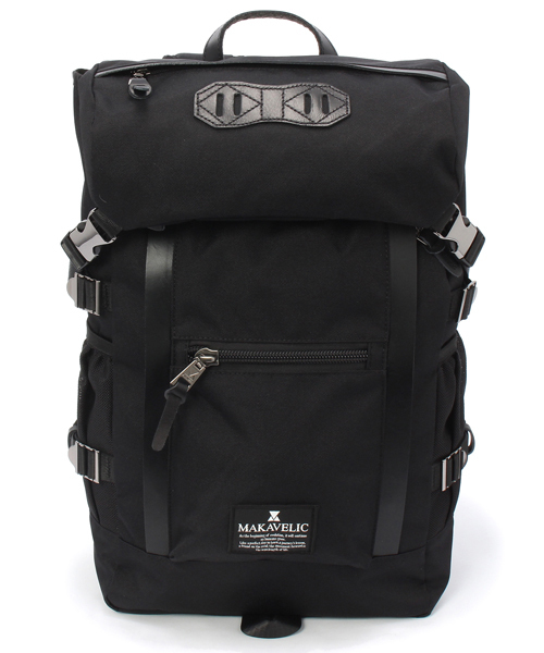 MAKAVELIC（マキャベリック）の「■2016秋冬NEWカラー先行予約あり■【MAKAVELIC】CHASE DOUBLE LINE BACK PACK（バックパック/リュック・メンズ・ブラック/ブラック系その他/ダークネイビー/ブルー系その他・FREE）」の15枚目の写真