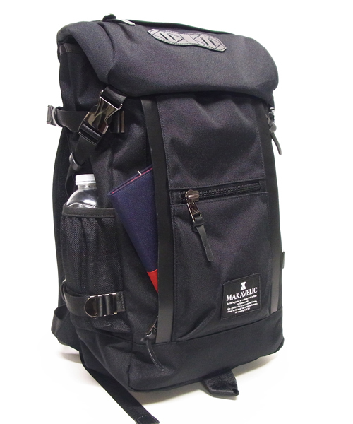 MAKAVELIC（マキャベリック）の「■2016秋冬NEWカラー先行予約あり■【MAKAVELIC】CHASE DOUBLE LINE BACK PACK（バックパック/リュック・メンズ・ブラック/ブラック系その他/ダークネイビー/ブルー系その他・FREE）」の8枚目の写真