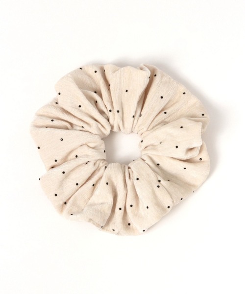 シュシュ ストーン付きベロアシュシュ / 607771（シュシュ）｜LAKOLE（ラコレ