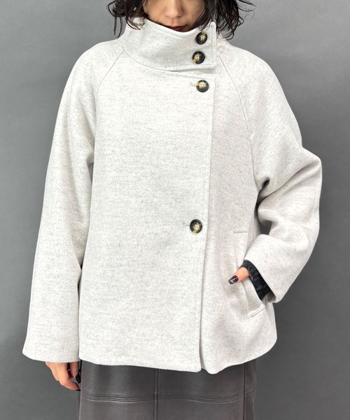 ニコルホワイト（NICOLE WHITE）/スタンドコート セール】スタンドコート（その他アウター）｜NICOLE white（ニコル