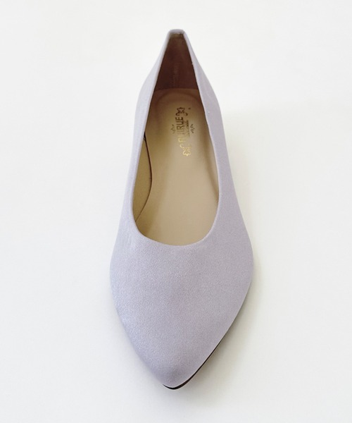 RUIRUE BOUTIQUE(ルイルエブティック)の「かかと ラメ パンプス | 靴 / パンプス / ぺたんこパンプス / フラットヒール / フラットパンプス / 低ヒールパンプス(パンプス・レディース・ライトグレー/ベージュ/ダークベージュ/ブラック・22.5cm/23cm/23.5cm/24cm/24.5cm)」の9枚目の写真