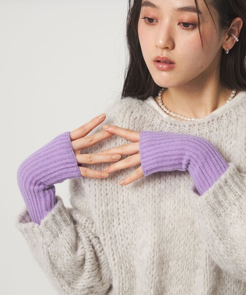 セール】【別注】＜Johnstons of Elgin＞ニットグローブ / 手袋（手袋