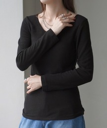 HUG.U（ハグユー）の「「ノーブラ革命」 体感＋3.1℃ 吸湿発熱 カップ付きインナー（インナーウェア/肌着）」