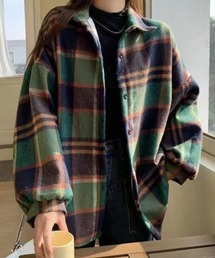 オータムチェックシャツ