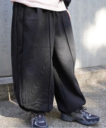 BEAVER | B omnivore/ビーオムニボー　TUCK WIDE SWEAT PANT(スウェットパンツ)