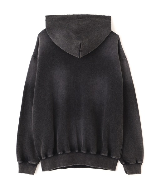 schott（ショット）の「Schott/ショット/ASING HOODED SWEAT/エイジング スウェット パーカー（パーカー・メンズ・グリーン/ブラック・M/L/XL/2XL）」の3枚目の写真