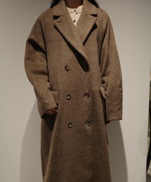 クラネ　ブラウンアウター CLANE（クラネ）の「CLANE/クラネ/COLOR DOWN CHESTER COAT（ダウン