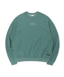 CRITIC（クリティック）の「WORMHOLE LOGO DIVIDED SWEATSHIRTS GREEN（スウェット）」