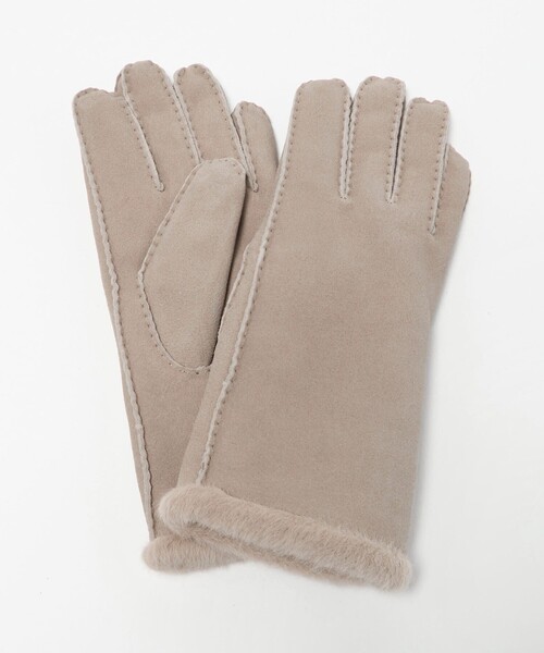 BEAUTY&YOUTH UNITED ARROWS(ビューティーアンドユースユナイテッドアローズ)の「スエード ファーライク グローブ(手袋・レディース・ブラウン系/モカ・FREE)」の17枚目の写真