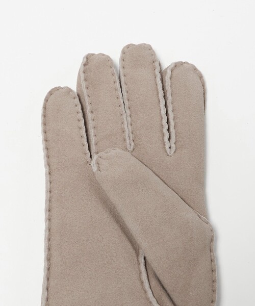 BEAUTY&YOUTH UNITED ARROWS(ビューティーアンドユースユナイテッドアローズ)の「スエード ファーライク グローブ(手袋・レディース・ブラウン系/モカ・FREE)」の8枚目の写真