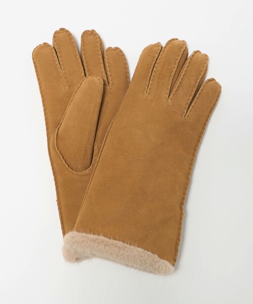 セール】スエード ファーライク グローブ（手袋）｜BEAUTY&YOUTH