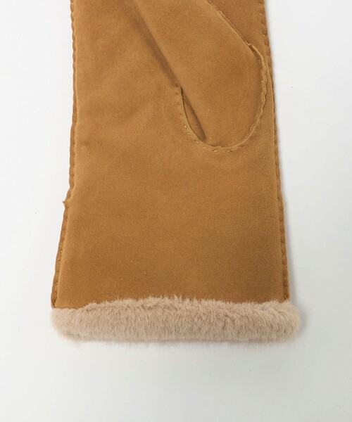 セール】スエード ファーライク グローブ（手袋）｜BEAUTY&YOUTH