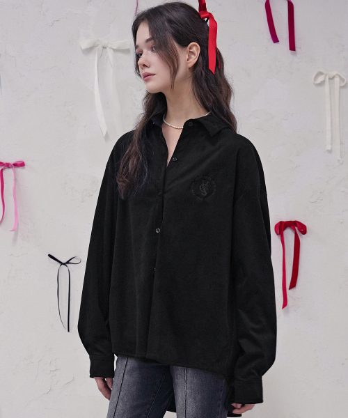Vivacious(ビバシャス)の「Steel Shirt_4Colors(シャツ/ブラウス・レディース・ブラウン/ネイビー/アイボリー/ブラック・FREE)」の8枚目の写真