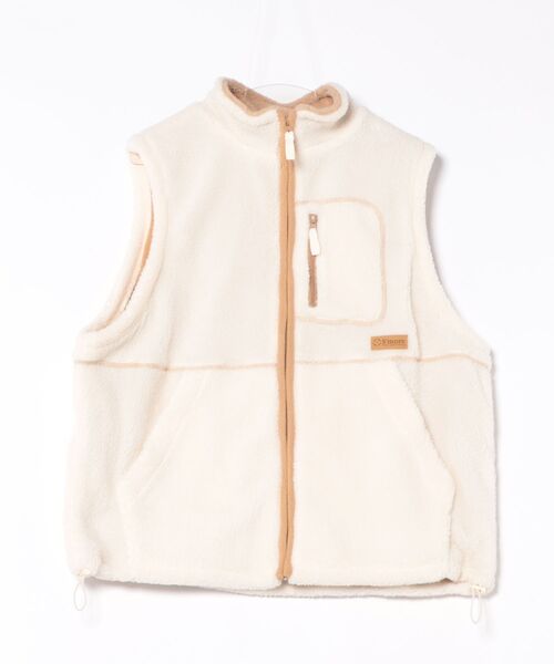 S'more(スモア)の「S'more boa vest (AW)(ベスト・レディース・ホワイト・MEDIUM/X-LARGE/SMALL/LARGE)」の8枚目の写真