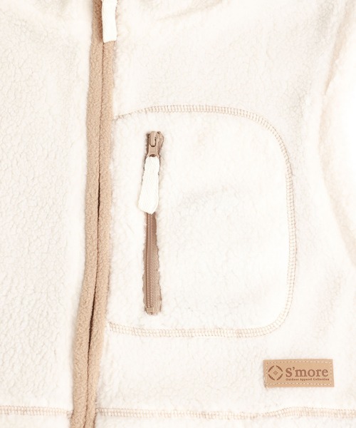 S'more(スモア)の「S'more boa vest (AW)(ベスト・レディース・ホワイト・MEDIUM/X-LARGE/SMALL/LARGE)」の10枚目の写真