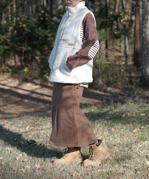 S'more(スモア)の「S'more boa vest (AW)(ベスト・レディース・ホワイト・MEDIUM/X-LARGE/SMALL/LARGE)」の5枚目の写真