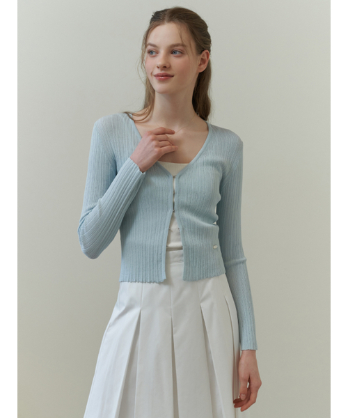 RE_L（リエル）の「[8th] Drawing v cardigan (sky blue)（カーディガン/ボレロ・レディース・その他・SMALL）」の5枚目の写真