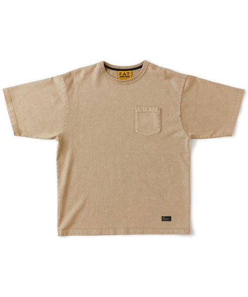 FAT（エフエイティー）の「FACIDee（Tシャツ/カットソー・メンズ・ブラック/ピンク/ベージュ・JUMBO(XXL)/FAT(XL)/SKINNY(L)/TITCH(M)）」の2枚目の写真