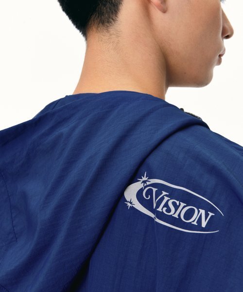 VISION STREET WEAR(ヴィジョンストリートウェア)の「VSW Utility Windbreaker Blue(ナイロンジャケット・レディース・その他・SMALL/MEDIUM/LARGE/X-LARGE)」の4枚目の写真