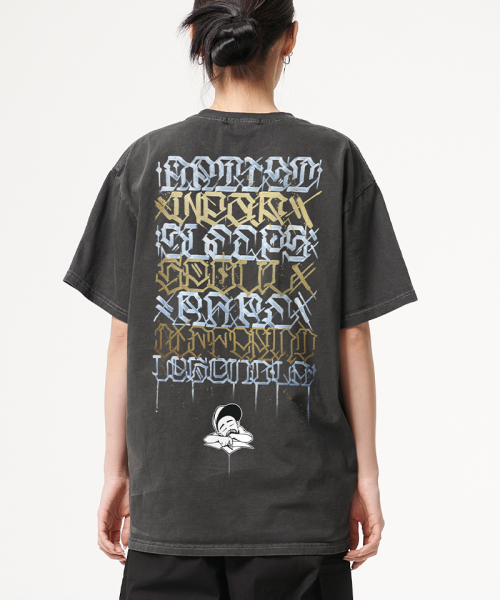ARTISTWEAR（アーティストウェア）の「[ATW x BIG SLEEPS] LA LEGEND Pigment Short Sleeve T-Shirt（Tシャツ/カットソー・レディース・ブラック・SMALL）」の6枚目の写真