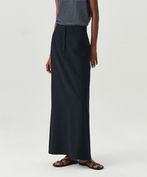 Straight Maxi Skirt - Navy