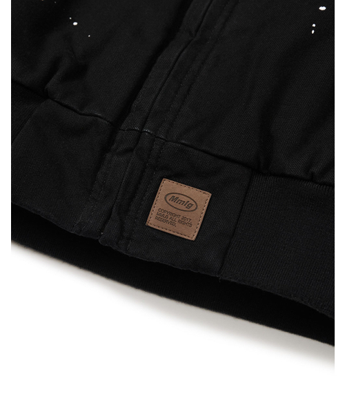 MMLG（エムエムエルジー）の「[Mmlg] WASHED WORKERS HOODIE JACKET (BLACK)（ブルゾン・レディース・その他・SMALL/MEDIUM/LARGE/X-LARGE）」の2枚目の写真
