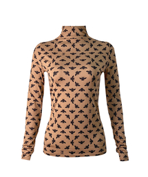 ROMANTIC TIGER（ロマンチックタイガー）の「queen beetle signature print top（Tシャツ/カットソー）」