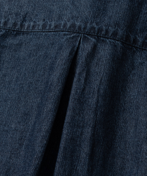 NONBLANK(ノンブランク)の「ウォッシングスラブデニムシャツ_BLUE(シャツ/ブラウス・メンズ・ブルー・MEDIUM/LARGE/X-LARGE)」の9枚目の写真