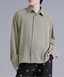 Ellno Loset（エルノロゼット）の「【選べる着丈】ノーブルトロミレギュラーシャツ/UVカット＆イージーケア（シャツ/ブラウス）」