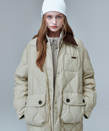 MALOUPE（マロップ）の「6314 キルティングダウンジャケット (ベージュ)（その他アウター）」