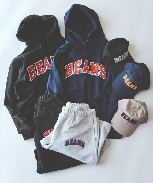 BEAMS(ビームス)の「BEAMS ロゴ スウェット パンツ(スウェットパンツ・メンズ・アッシュグレー/ブラック系その他4/ネイビー・S/M/L/XL)」の19枚目の写真