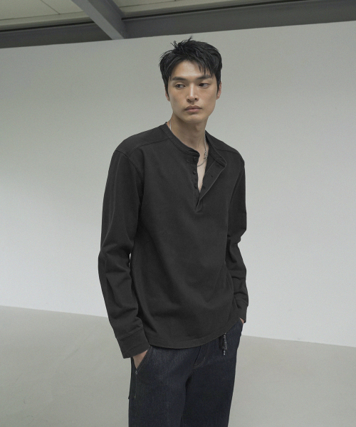 SIIIIDO(シド)の「アーマーゴート G&P ヘンリーネック ロングスリーブ #4(Tシャツ/カットソー・メンズ・その他・1/2/4/3)」の5枚目の写真