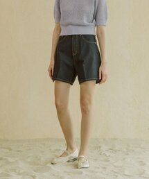 コンシャス 3部 ローデニムパンツ_INDIGO DEEP