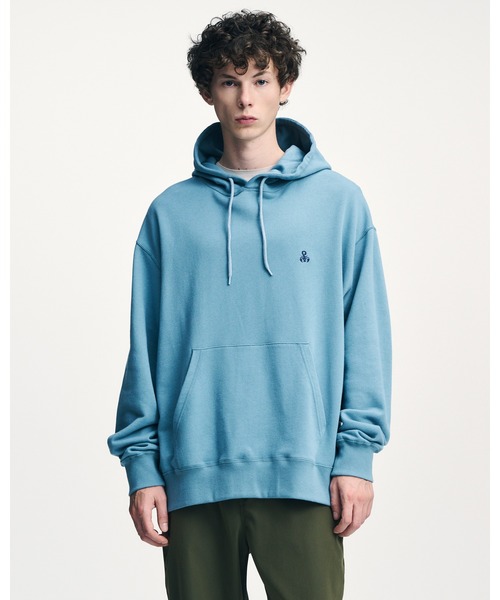 SOPHNET.（ソフネット）の「SCORPION WIDE SWEAT HOODIE（パーカー・メンズ・ブラウン/ブラック/ブルー/オフホワイト・1/2/3/4/5）」の5枚目の写真