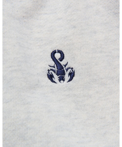 SOPHNET.（ソフネット）の「SCORPION WIDE SWEAT HOODIE（パーカー・メンズ・ブラウン/ブラック/ブルー/オフホワイト・1/2/3/4/5）」の15枚目の写真