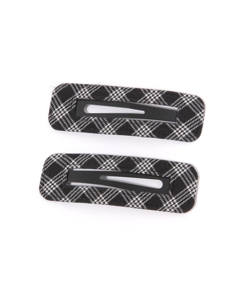 チェック柄2SETヘアピン（ヘアピン）｜niko and（ニコアンド）の